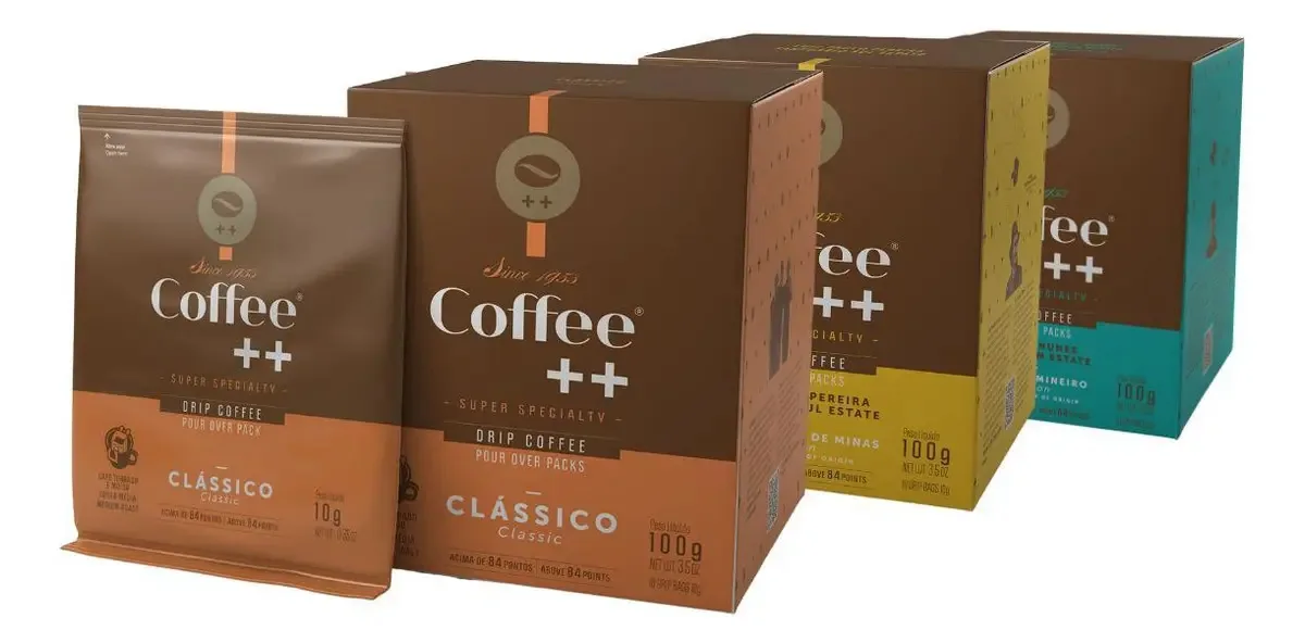 Drip Coffee, 30 Sachês, Café Coffee Mais