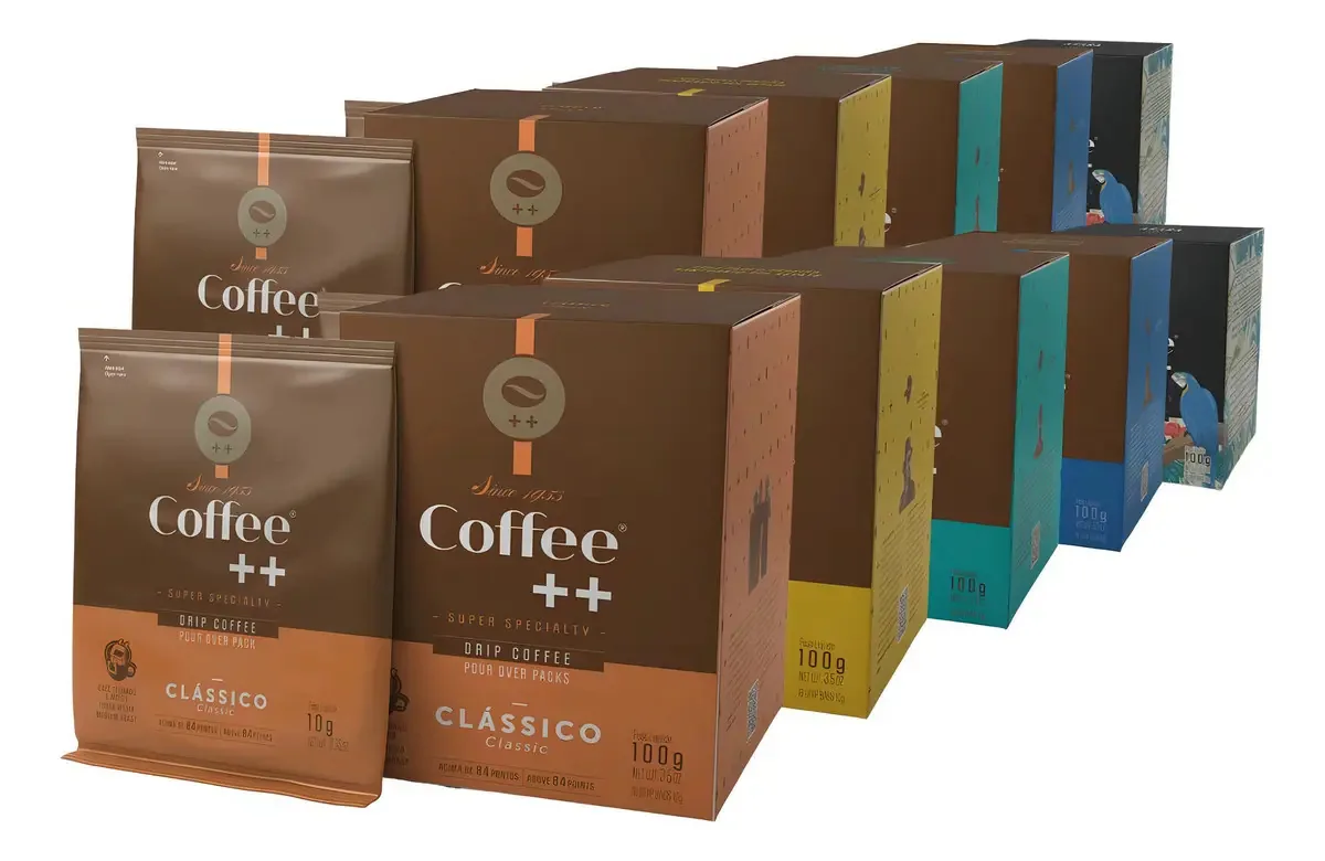 Drip Coffee, 100 Sachês, Café Coffee Mais