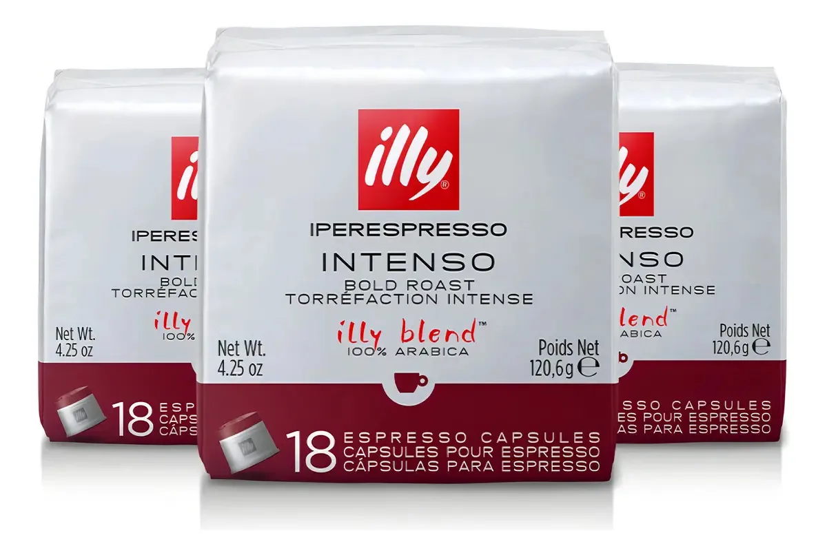 Kit 54 Cápsulas Illy Iperespresso Intenso Café