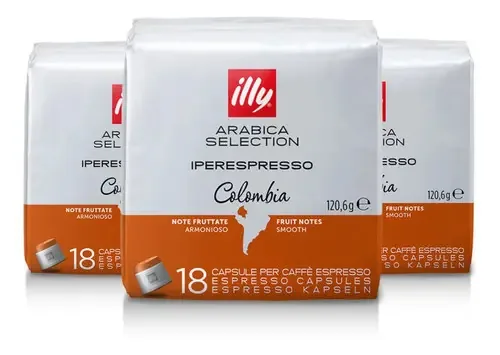54 Cápsulas Illy Iperespresso, Café Selection, Colombia