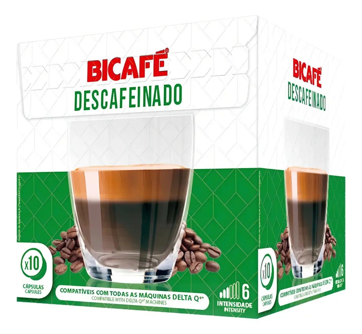Cápsulas Para Delta Q Bicafé Descafeinado