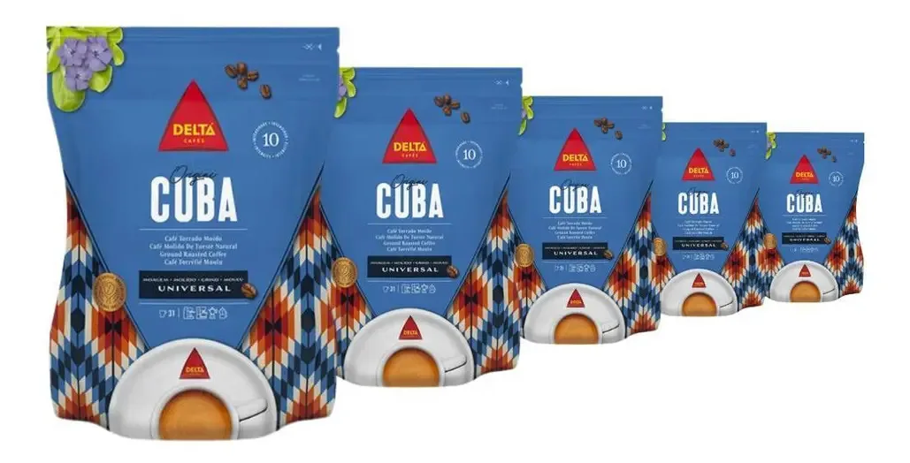 Café moído Delta Cafés Intenso 250 g