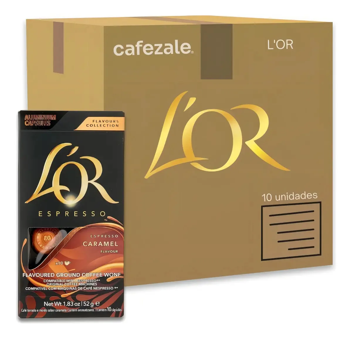 café en cápsula L'or Espresso sem glúten
