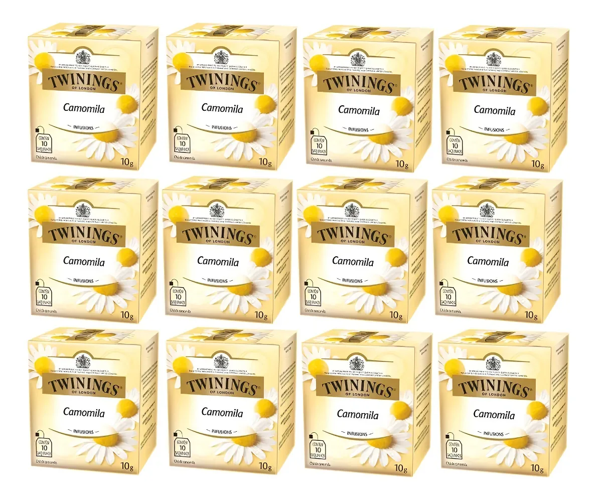 120 Sachês, Chá Twinings, Camomila