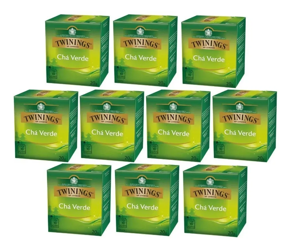 100 Sachês, Chá Twinings, Verde