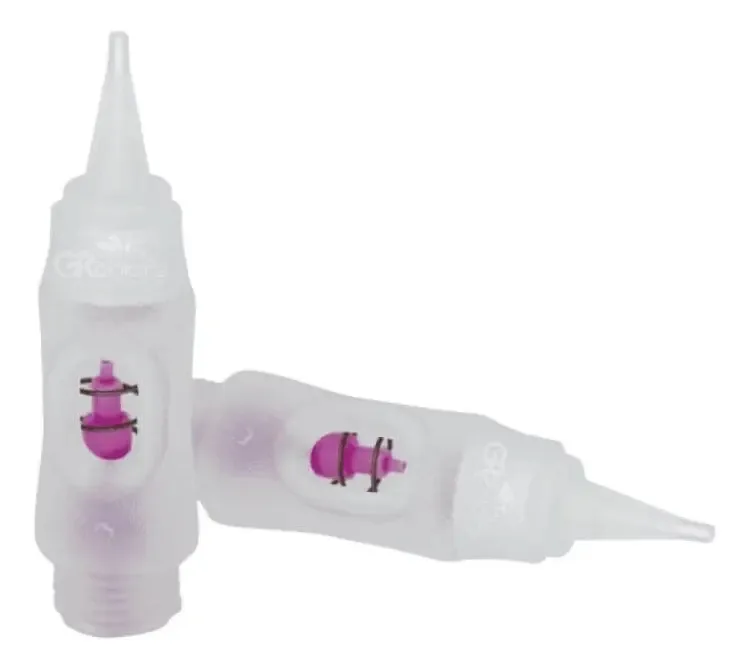 3 Agulhas Gr Colors Basic 2 Pontas Regular Micropigmentação Cor Branco