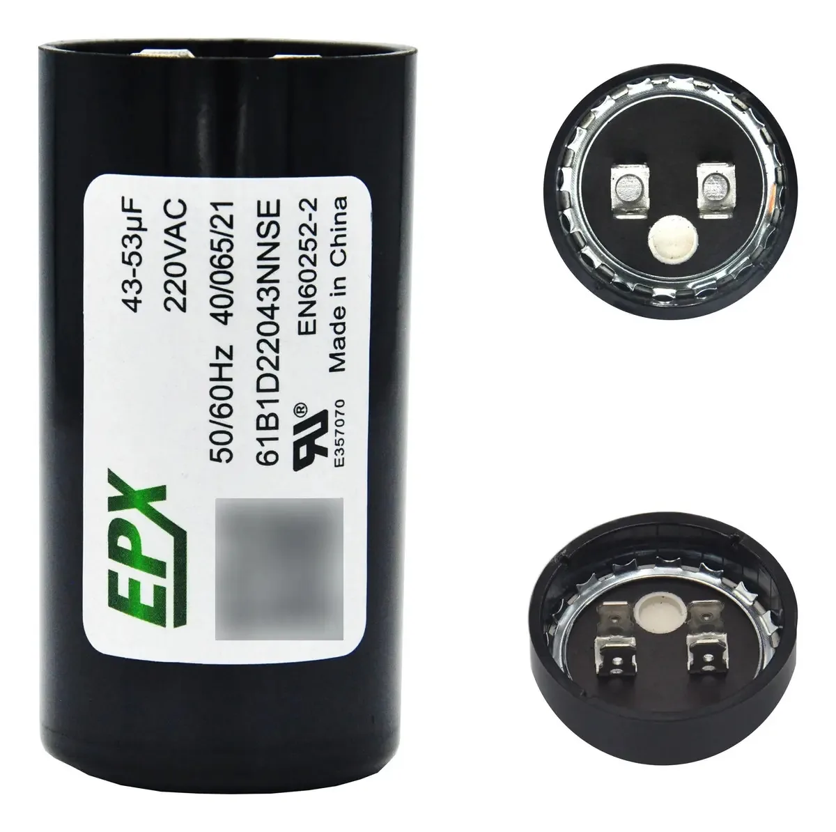 Capacitor Eletrolitico 43uf 220v Epx