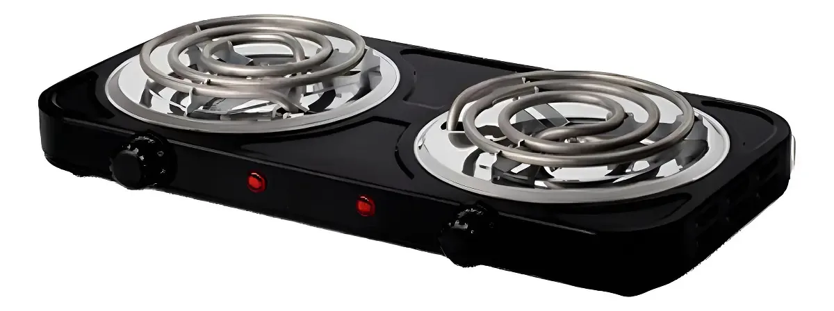 Fogão Cooktop Elétrica 5 Temperaturas 2 Bocas