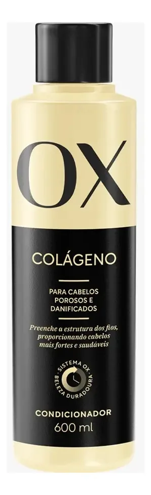 Condicionador Ox Cosméticos Colágeno Frasco 600ml