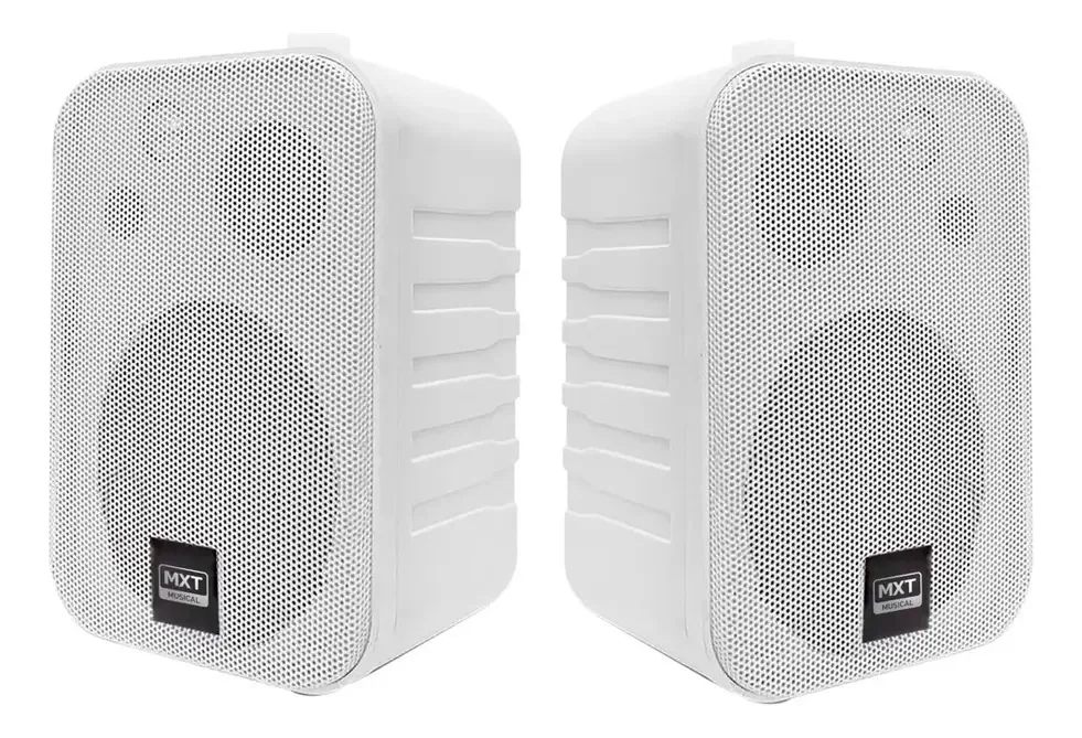 Caixas Som Para Ambiente 50w Rms Cada Mxt Branca Ou Preta MXT MXK-25