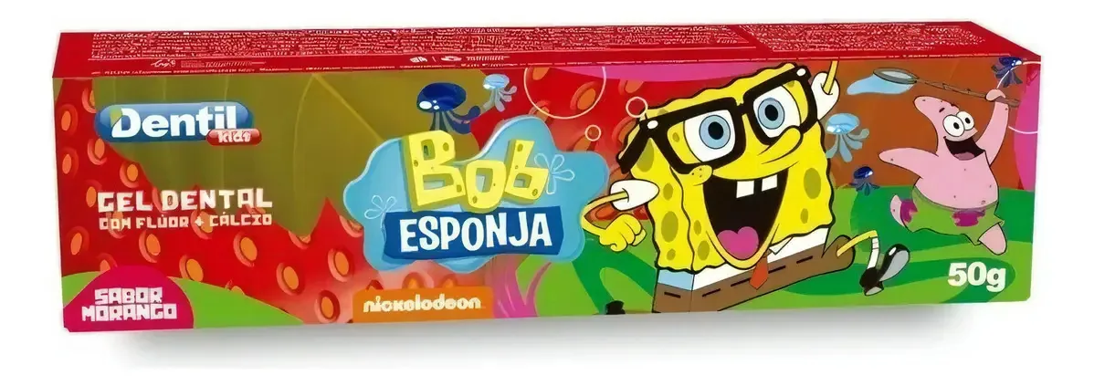 Creme Dental Dentil Kids Bob Esponj