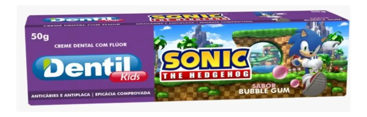 Creme Dental Dentil Kids Sonic Bubble Gu