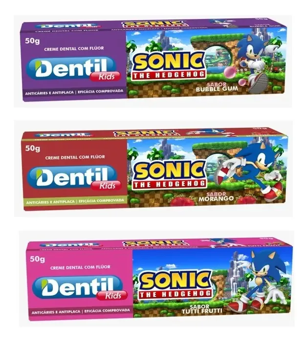 Pasta Dental Dentil Kids Morango 50g
