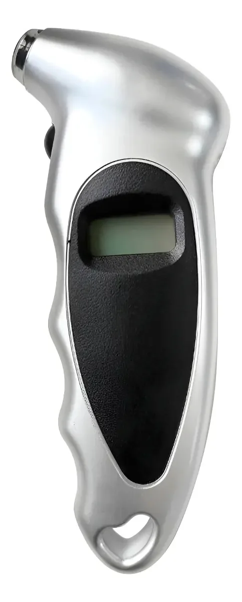 Calibrador Digital Portátil 150 PSI Steels Prolube Pneu Carro Moto Preto