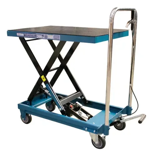 Mesa Hidráulica Pantográfica 200kg 708x450 Me200 Bovenau
