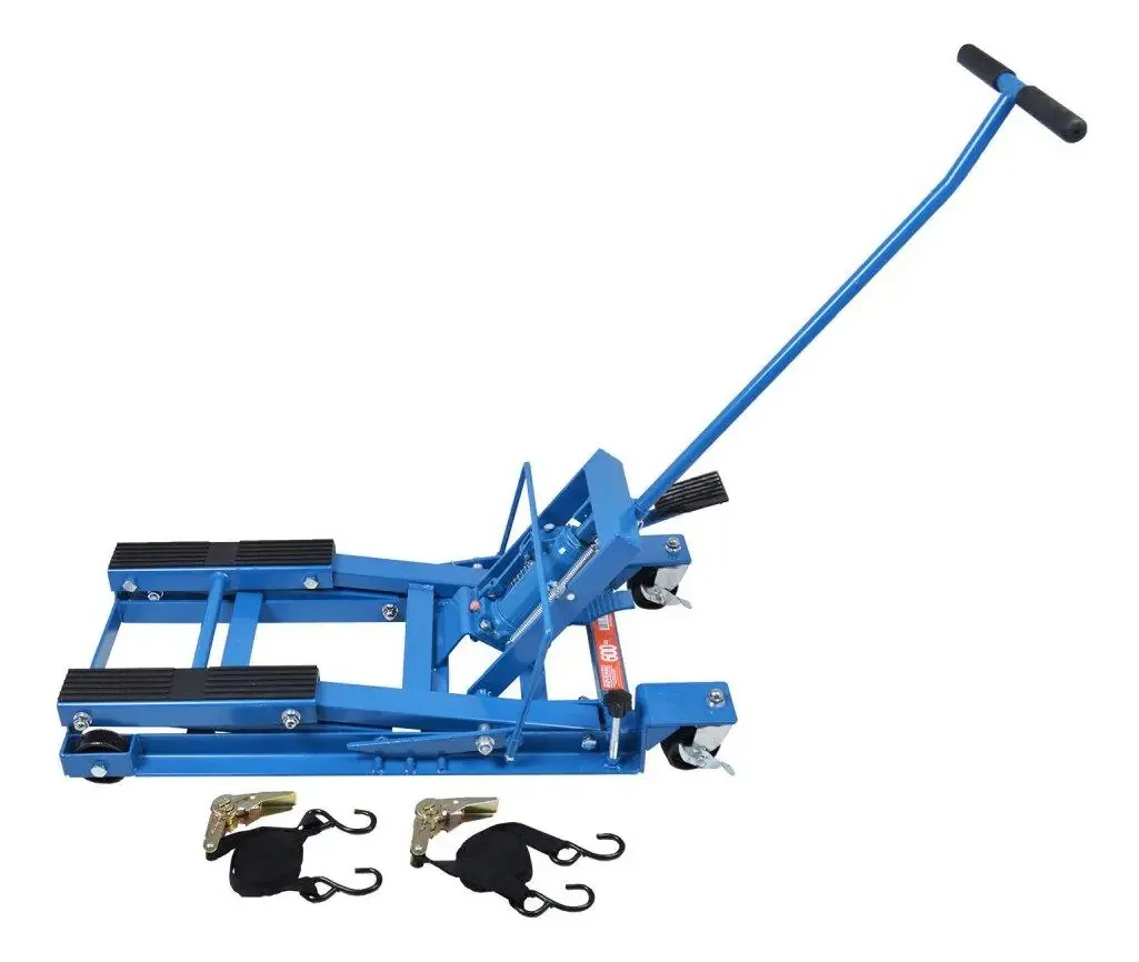 Mini Elevador Hidráulico Motos Cap 600 Kg