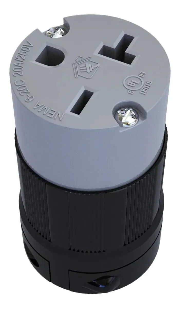 Conector Nema 6-20c 20a 250v 2p+t