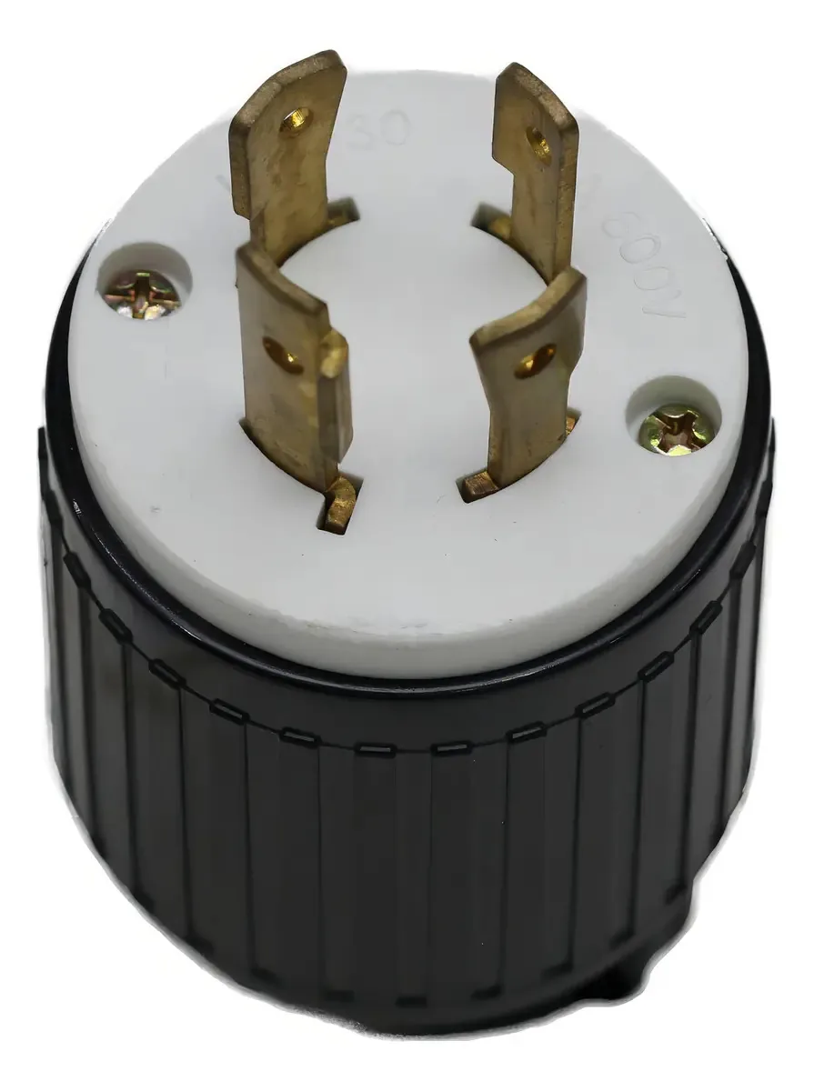 Plugue Nema L17-30p 30a 600v 3p+t