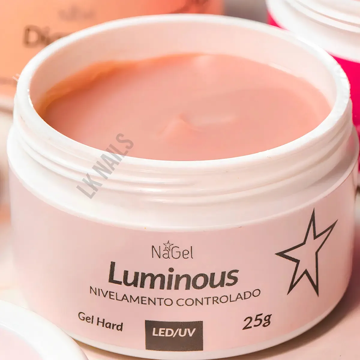 Nagel Cosméticos Gel Luminous 25g Gel Para Unhas