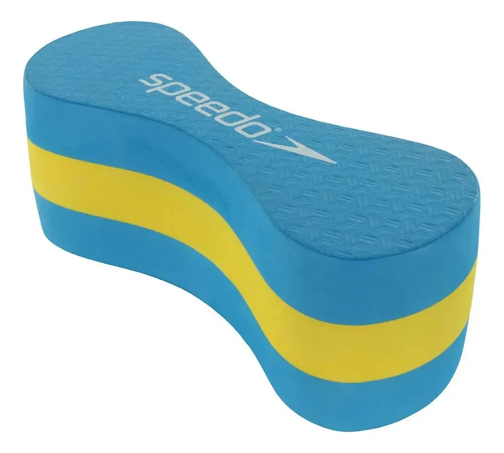 Flutuador Pullbuoy Natação Speedo Swim Eva Palmar Nadadeira Cor Azul
