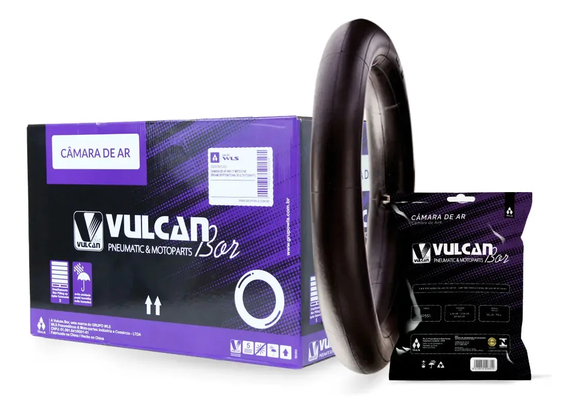 Kit Com 10 Câmaras De Ar 90/90-18 Titan Yamaha Ybr
