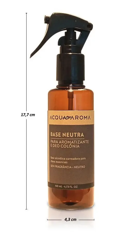 Base Aromatizante Colonia Neutra 140ml Acqua