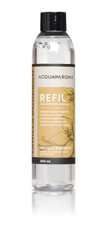 Refil Difusor De Varetas 200ml Vanilla Bourbon