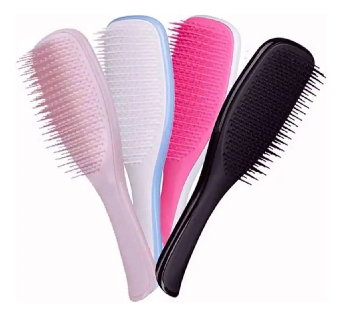 Escovas para cabelo desembaraçante Bazar Na Web - branco