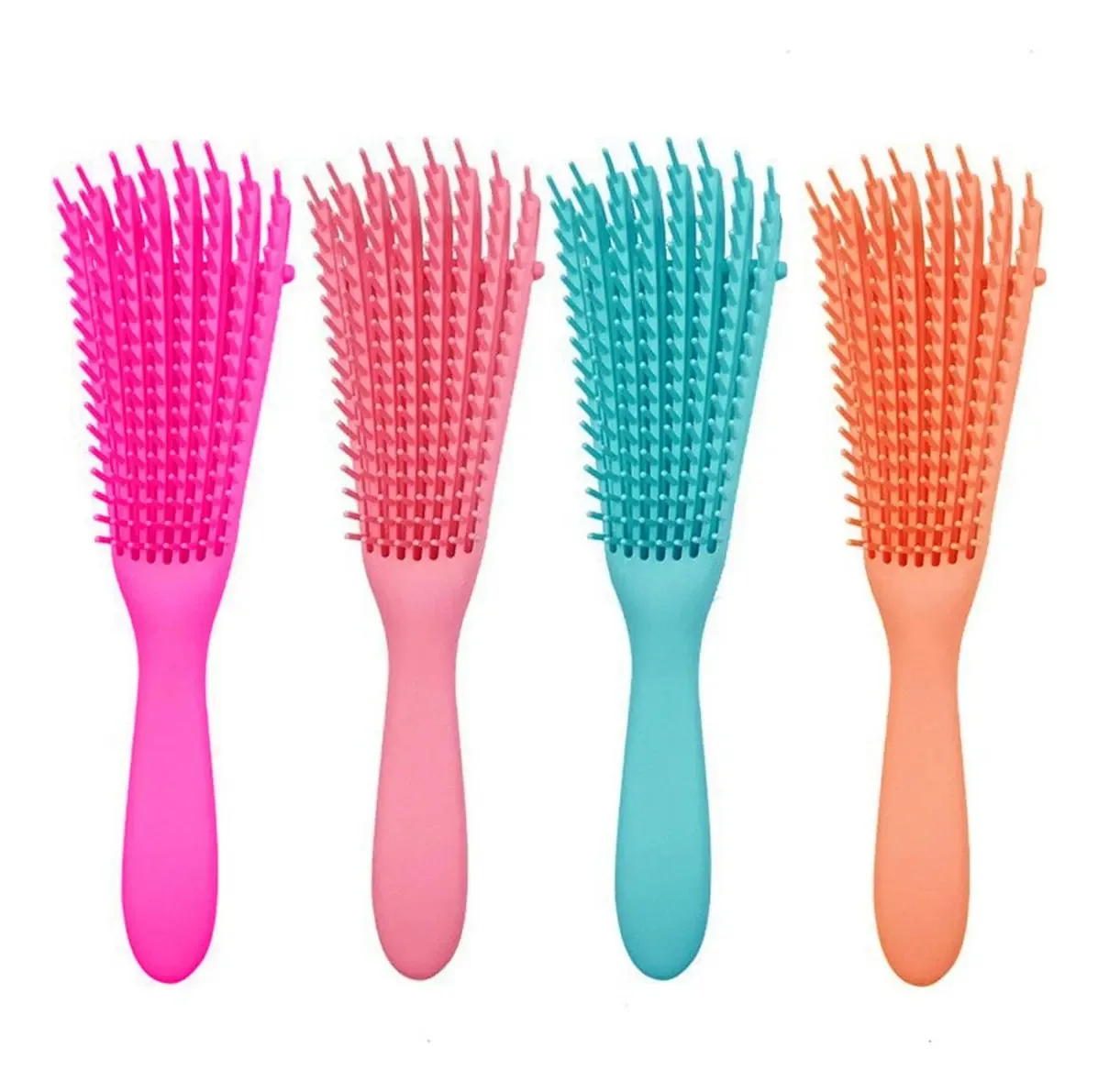 Escovas para cabelo desembaraçante Bazar Na Web - rosa-claro