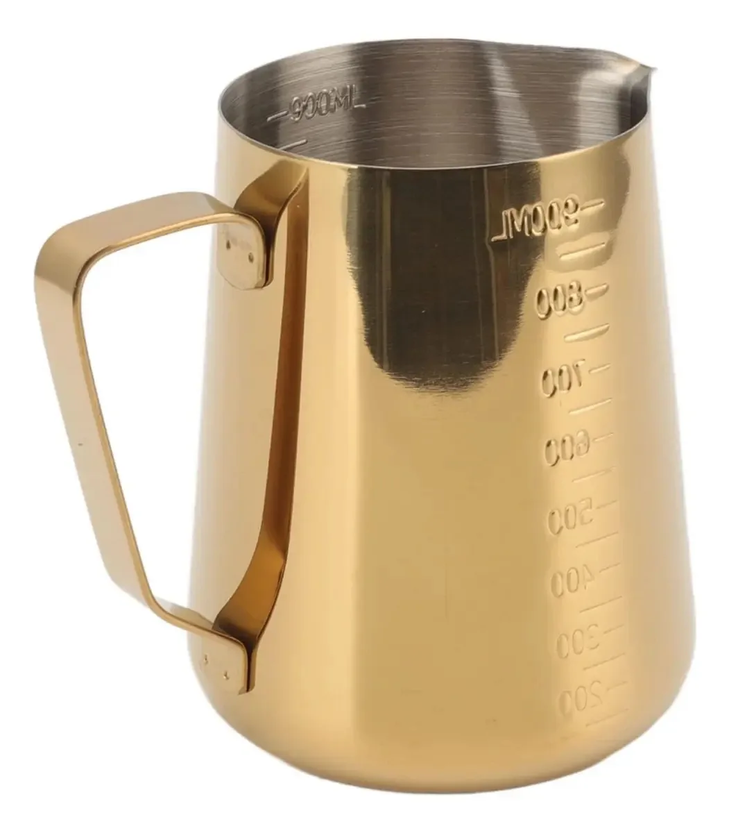 Jarra Pitcher Leiteira Inox Barista Profissional 900ml