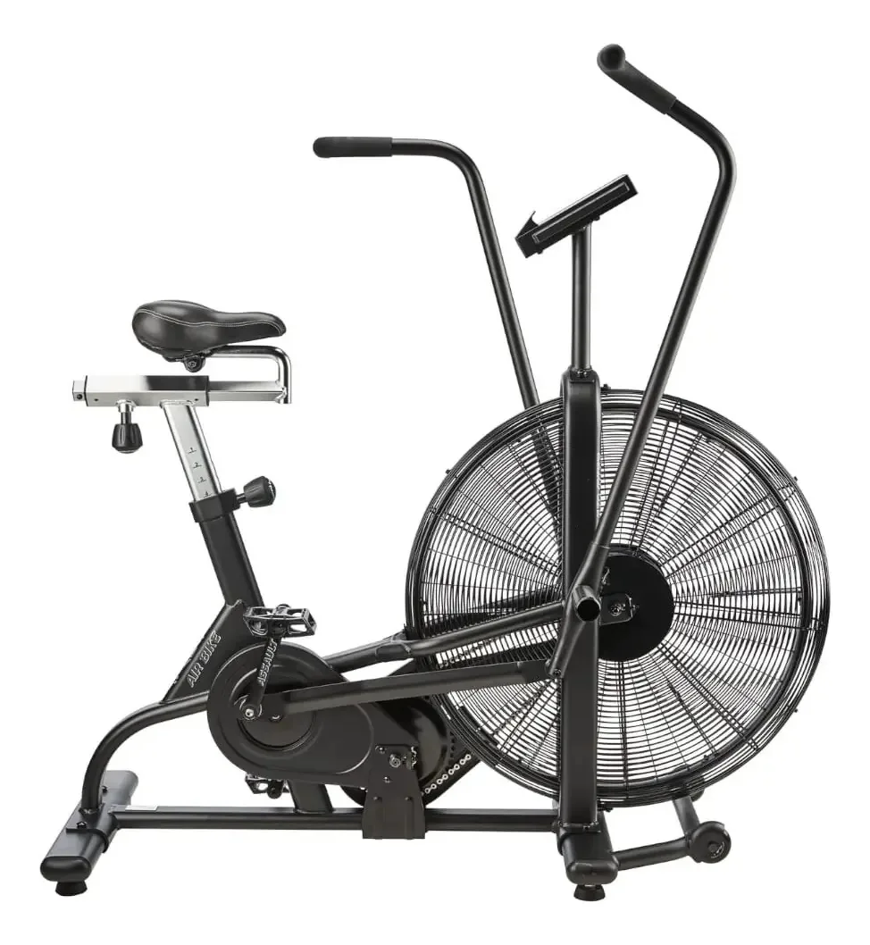 Bicicleta Ergométrica Air Bike Profissional Treino Completo