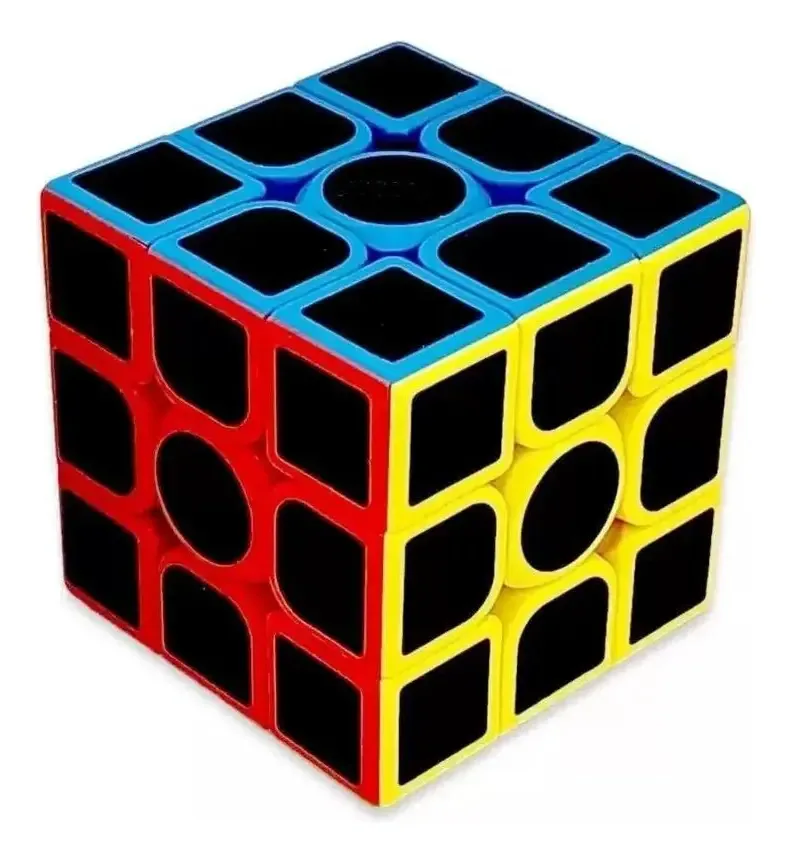 Cubo Mágico Plástico Anti-stress 6+ Anos Cores Sortidas