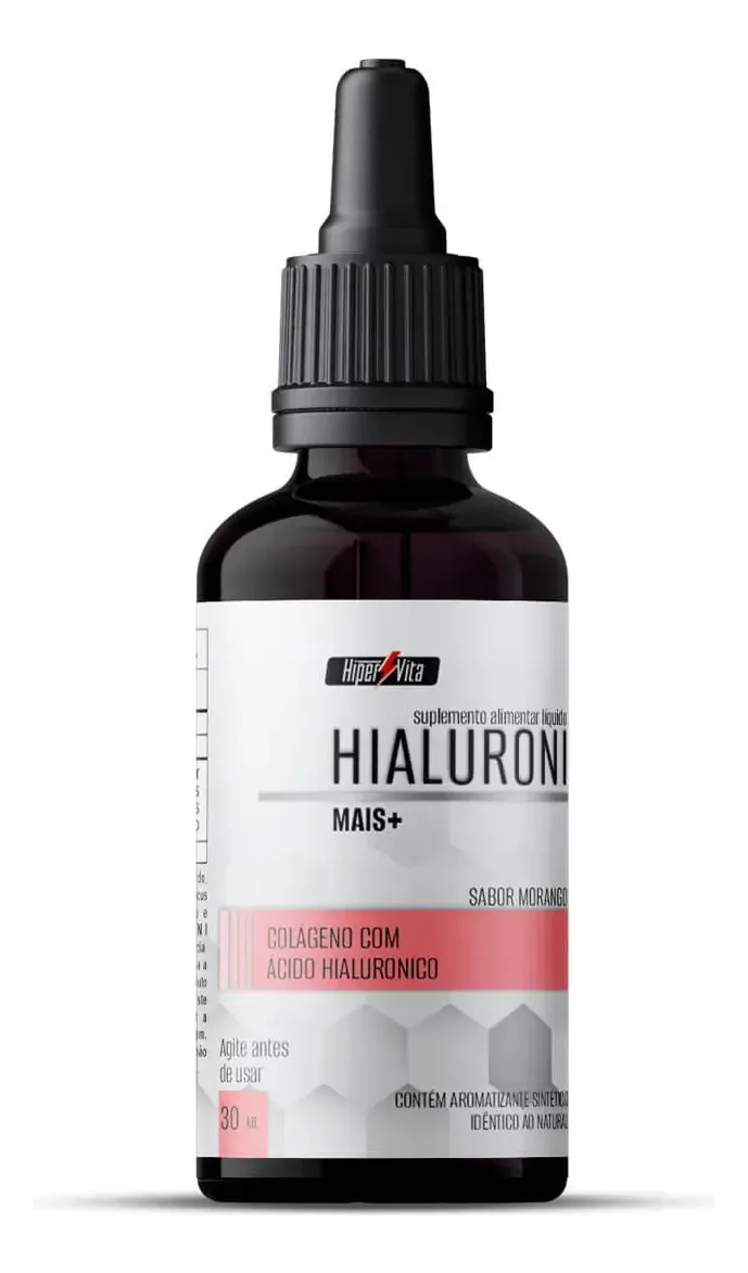 Hialuroni Mais+ Gotas Sabor Morango