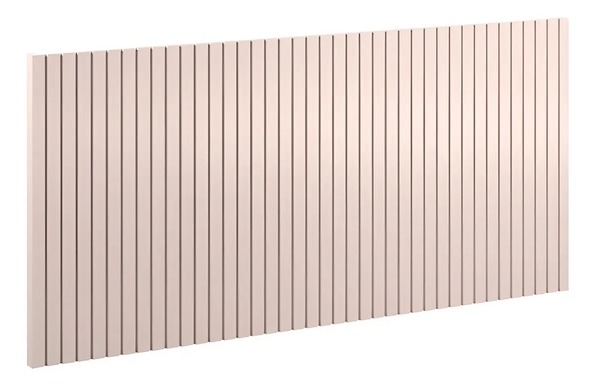 Painel Decorativo Ripado 230x109x49 Cm Rose - Matic