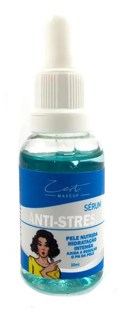 Sérum Facial Anti-stress Zart Makeup 30ml Hidrata E Nutre