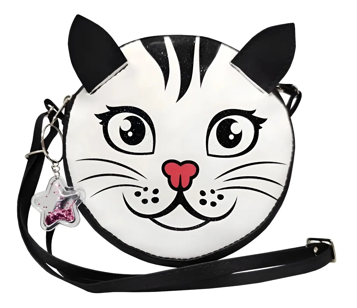 Bolsa Infantil Magicc Bolsas Menina Branco com Alça Ajustável