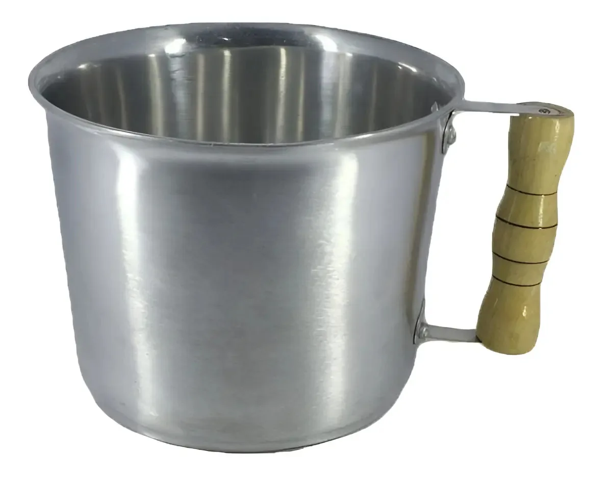 Caneca Leiteira Fervedor Canecão Alumínio 15 Cm