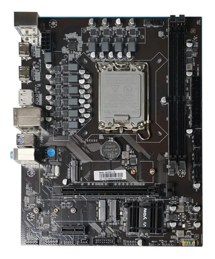 Placa Mãe Yon H610g611 Gl, H610 Express, Lga 1700, Ddr4