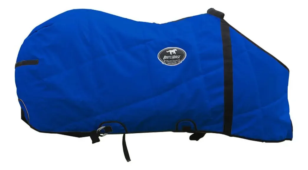 Capa De Frio E Chuva Para Cavalos Boots Horse Cor Azul Royal
