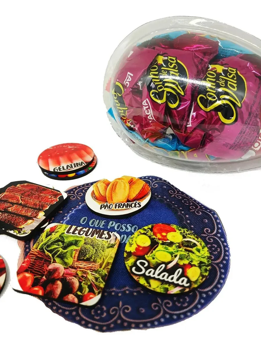 Presente Páscoa Autistas Doces E Chocolates + Jogo