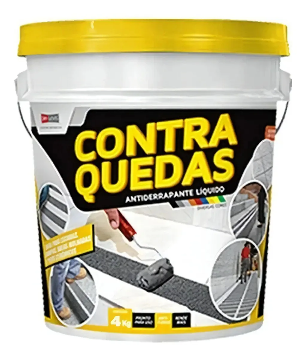 Antiderrapante Líquido Incolor 4kg Dry Levis 19m para Escadas