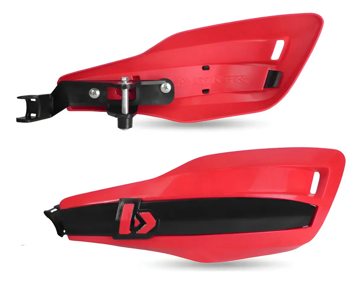 Protetor de Mãos Biker Kratos Vermelho para Off Road