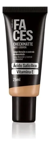 Base Líquida Mate Natura Faces Fsp 8 - Tom 23f [bases De Maquillagem