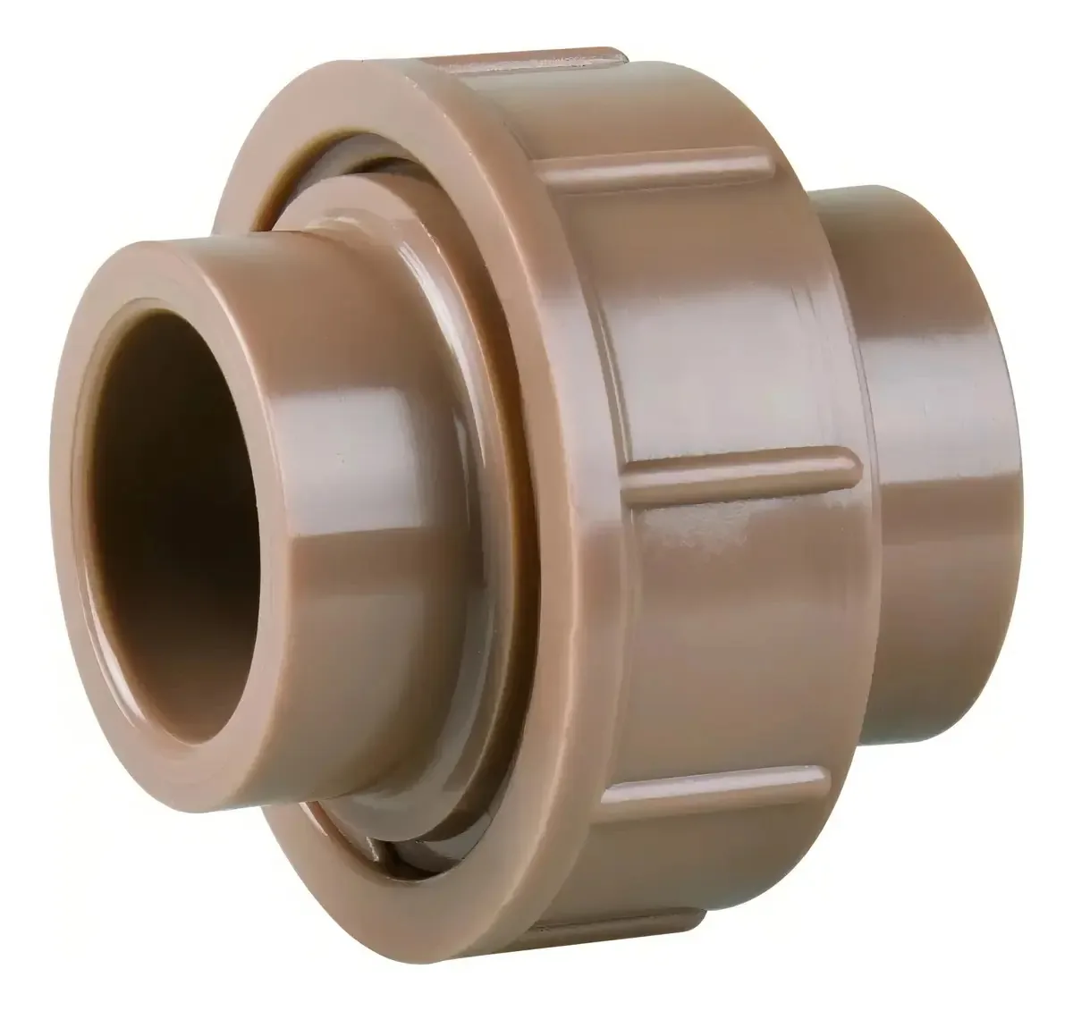 União Soldável PVC 50mm 8.5cm Multilit para Tubos de Água