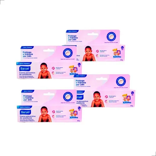 Turma Da Xuxinha Creme com proteção pacote x 4