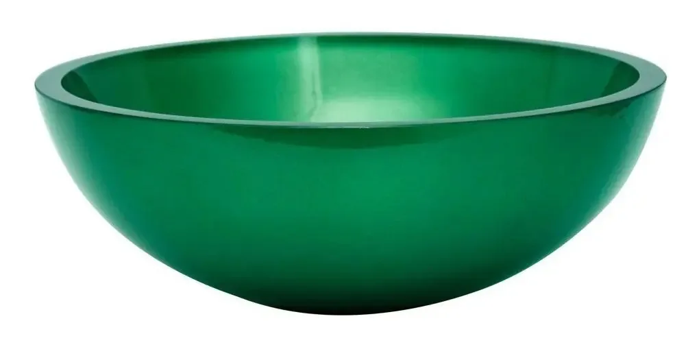 Cuba Para Banheiro De Vidro Redonda 30 Cm