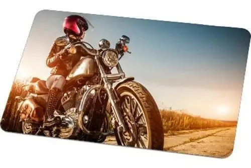 Mouse Pad Motocicleta Moto Antiga