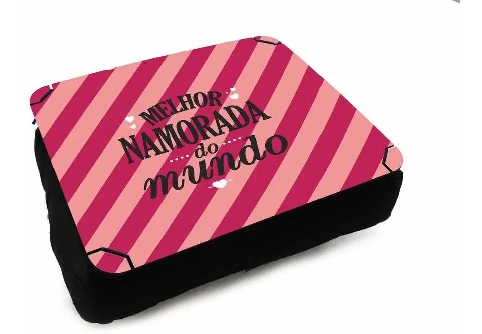Almofada Bandeja Laptop Use Quarto Melhor Namorada Do Mundo