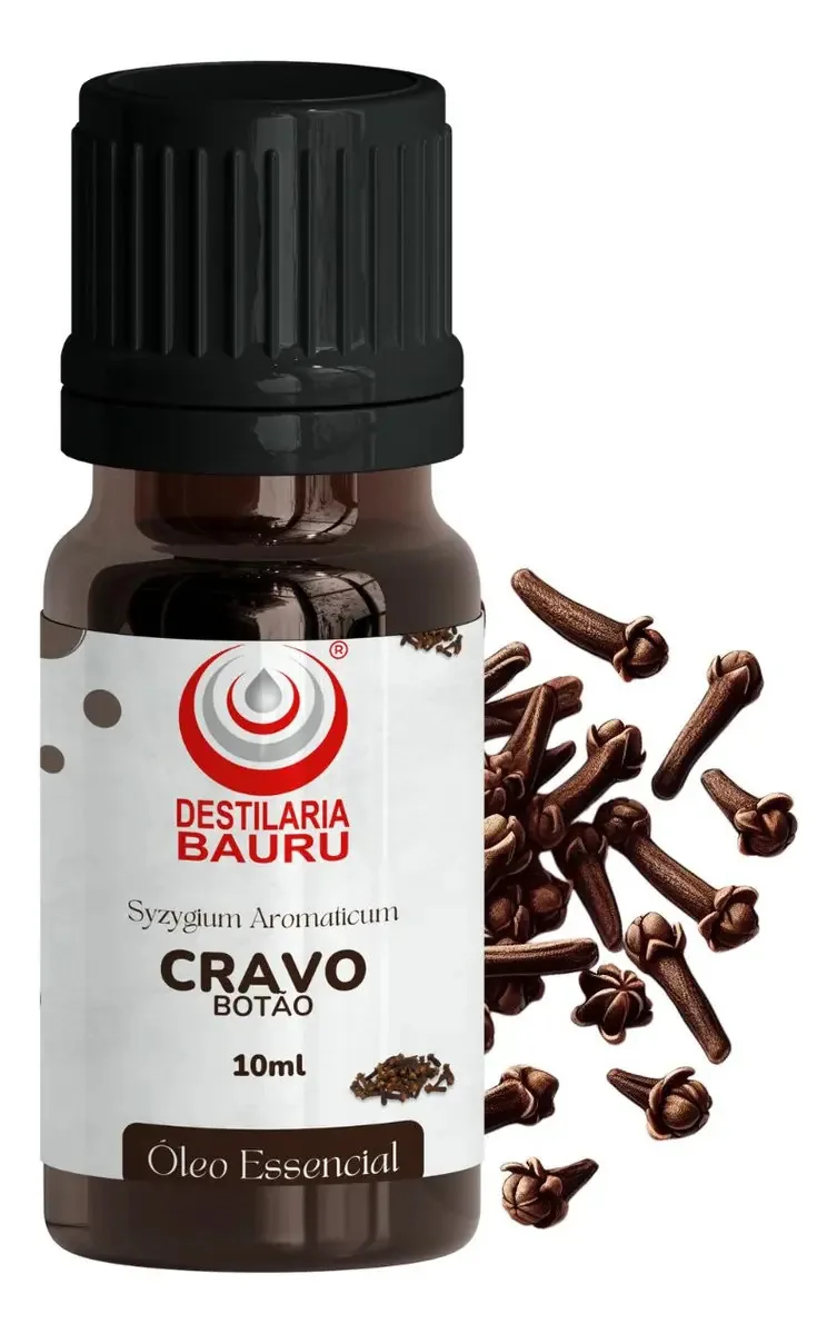 Óleo Essencial Cravo Botão (aromaterapia) 100% Natural 20ml