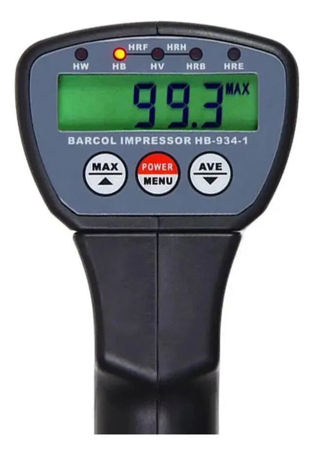 Durômetro Barcol Digital Alumínio 100 Hba Ip-934-1+ Impac